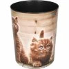 Läufer Corbeille à Papier Chaton, 13 L - Corbeille