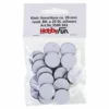 HOBBYFUN Fermeture Velcro 2 Cm Rond Noir 20 Pièce/s - Accessoires Divers