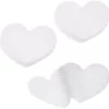 HOBBYFUN Fermeture Velcro 2 Cm X 2,5 Cm Coeur Blanc 15 Pièce/s - Accessoires Divers