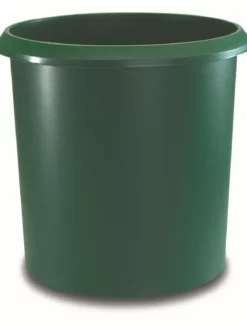 Läufer Corbeille à Papier 18 L, Vert - Corbeille