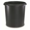 Läufer Corbeille à Papier 18 L, Noir - Corbeille