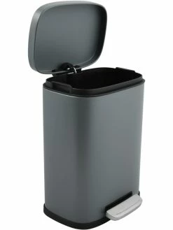 SPIRELLA Poubelle à Pédale Poubelle Akira Matt 12 L, Gris - Poubelle à Pédale -V-Zug shop 1313501 3 3 scaled