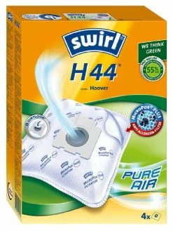 Swirl Sac Filtrant Pour Aspirateur MicroPor H44 4 Pièce/s - Sac à Poussière