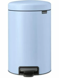 Brabantia Poubelle à Pédale NewIcon 12 L, Dreamy Blue - Poubelle à Pédale