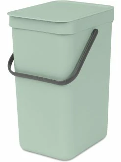 Brabantia Bacs De Recyclage Sort & Go 12 L, Vert Clair - Bac à Compost