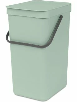 Brabantia Bacs De Recyclage Sort & Go 16 L, Vert Clair - Bac à Compost