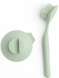 Brabantia Brosse à Vaisselle Sink Side Vert Clair - Brosse De Nettoyage
