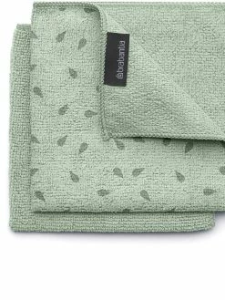 Brabantia Chiffon De Nettoyage En Microfibre 2 Pièce/s, Vert Clair - Chiffon De Nettoyage