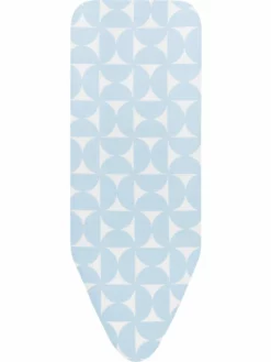 Brabantia Housse De Planche à Repasser Fresh Breeze 124 X 45 Cm, Bleu Clair - Housse De Planche à Repasser & Accessoires