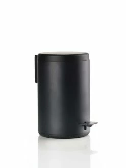 Zone Denmark Poubelle à Pédale Rim 3 L, Black - Poubelle à Pédale