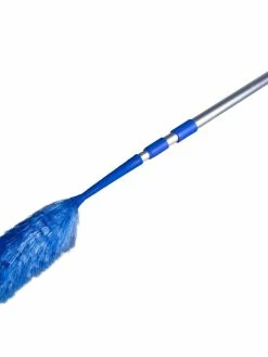 Edi Baur Plumeau Profi Bleu - Nettoyeur De Poussière