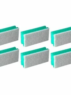 Edi Baur Éponge Profi 10 Pièce/s, Vert/blanc - Éponge De Nettoyage
