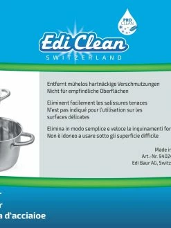 Edi Baur Éponge D’acier 10 Pièce/s, 40 Gr - Éponge De Nettoyage -V-Zug shop 1350868 3 3 scaled