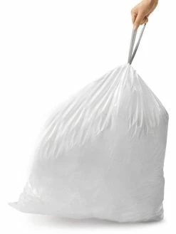 Simplehuman Sacs Poubelle M 20 X 45 L Pour Poubelles à Capteurs - Sacs Poubelle