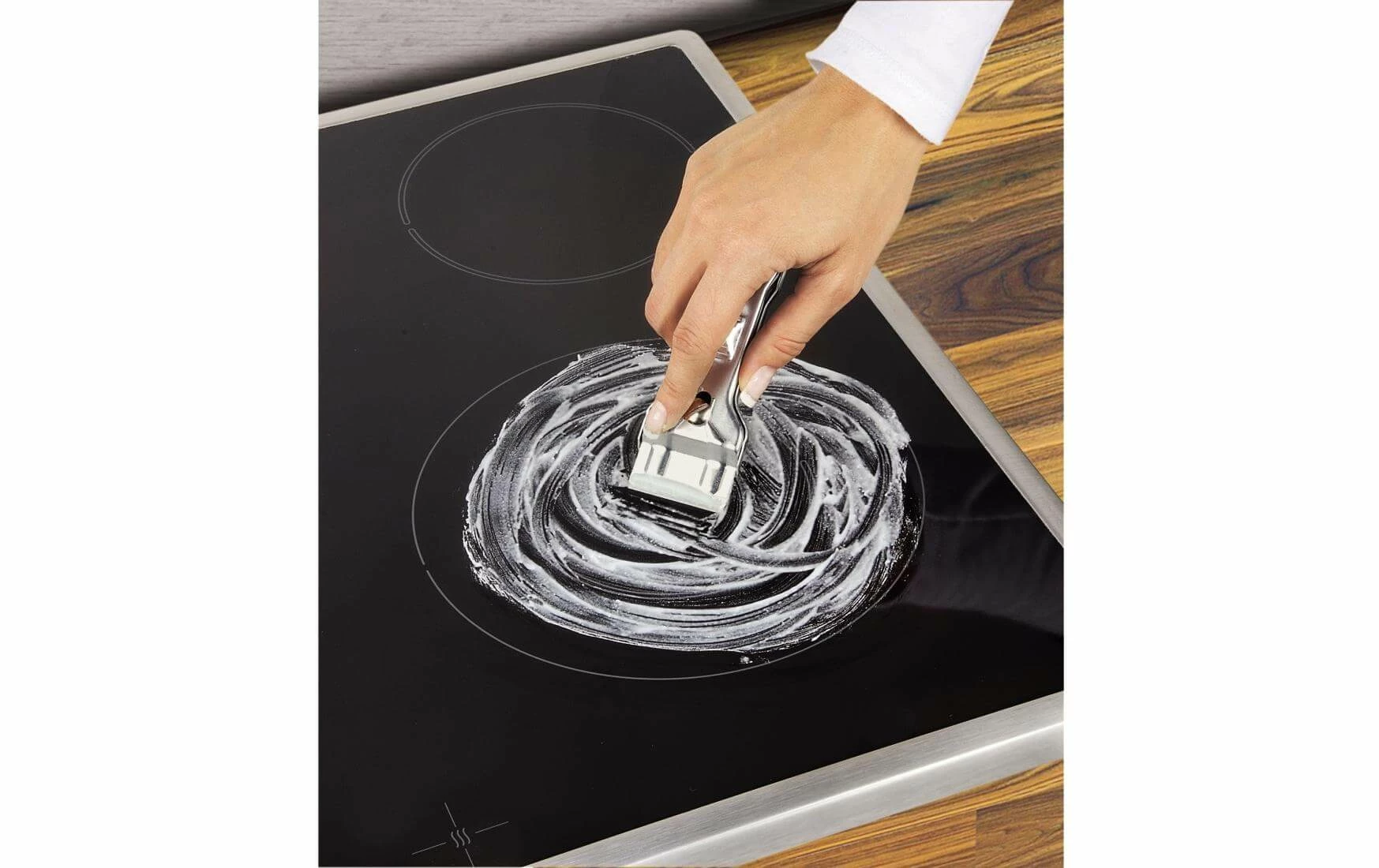 Xavax Grattoir Vitrocéramique Spécial Argent - Spatule De Nettoyage 2 Xavax Grattoir Vitrocéramique Spécial Argent - Spatule De Nettoyage – Image 2