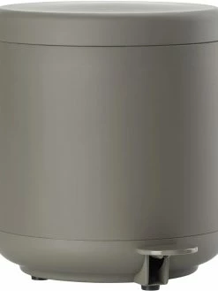 Zone Denmark Poubelle à Pédale Ume 4 L, Taupe - Poubelle à Pédale