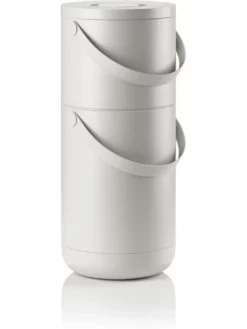 Zone Denmark Poubelle Circular 12 L + 22 L, Gris - Poubelle