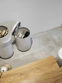 Zone Denmark Poubelle Circular 12 L + 22 L, Gris - Poubelle -V-Zug shop 1418319 3 5