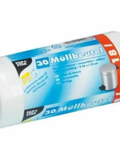 Weita Sacs Poubelle Papstar 18 L, 30 Pièce/s - Sacs Poubelle
