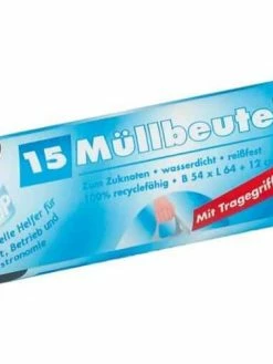 Weita Sacs Poubelle Papstar 35 L, 15 Pièce/s - Sacs Poubelle