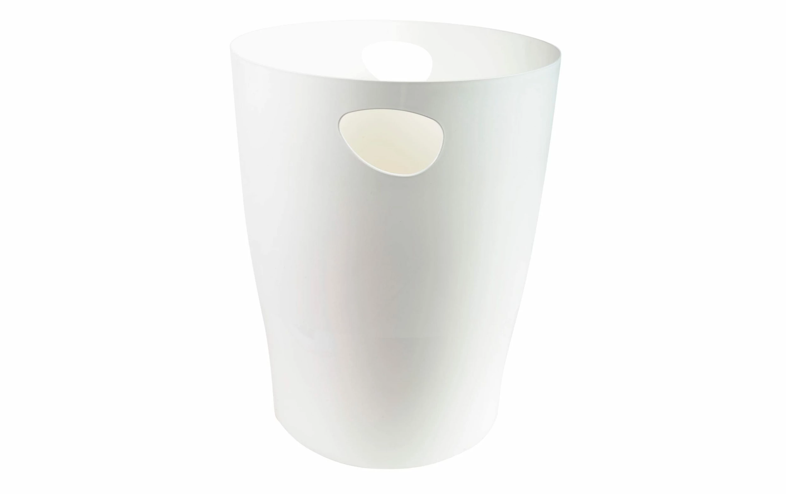 Exacompta Corbeille à Papier Ecobin 15 L, Blanc - Corbeille 1 Exacompta Corbeille à Papier Ecobin 15 L, Blanc - Corbeille