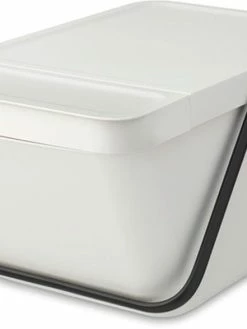 Brabantia Bacs De Recyclage Sort & Go 20 L, Gris Clair - Bac à Compost