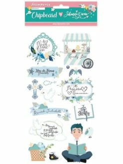 15 Chipboards Stamperia Mi Primera Ilusión Niño