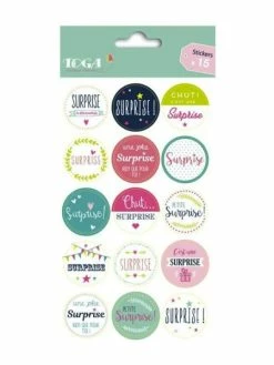 Draeger By Toga 15 Pastilles Autocollantes Pour Emballage Cadeau - Surprise 3 Draeger By Toga 15 Pastilles Autocollantes Pour Emballage Cadeau - Surprise -V-Zug shop 15 pastilles autocollantes pour emballage cadeau surprise p 2