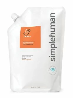Simplehuman Liquide Vaisselle Savon Mousse Fleur D'agrumes 1000 Ml - Liquides Vaisselle