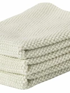 Zone Denmark Torchon à Vaisselle 27 Cm X 27 Cm, 3 Pièces, Biscuit - Chiffon De Nettoyage