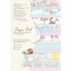 16 Papiers Fantaisis 21 X 29,7 Cm LemonCraft GIRL’S LITTLE WORLD