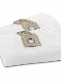 Kärcher Sacs Filtrants En Polaire Pour Aspirateurs Sans Fil BVL 5/1, BV 5/1, T 7/1, T 9/1 - Sac à Poussière