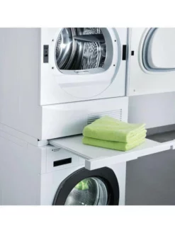 Schulthess Turmbausatz Blanc Avec Table Coulissante - Eléments Intermédiaires