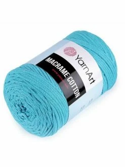 Czech Beads Exclusive 1pc 29 (763) Bleu Azur Du Fil à Tricoter Macramé De Coton 250g, Le Fil à La Main, Fil De Coton, Croc -V-Zug shop 1pc 29 763 bleu azur du fil a tricoter macrame de coton 250g le fil a la main fil de coton croc p 5