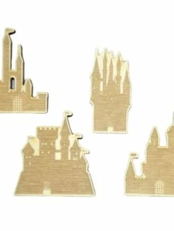 Czech Beads Exclusive 1pc 4 Fairy Tail Château De Contreplaqué De Scrapbooking En Aggloméré De Bois De Découpe D'Évidement