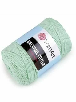 Czech Beads Exclusive 1pc (775) Menthe Fil à Tricoter Macramé De Coton 250g, D'Artisanat, Fil De Coton, Crochet De Coton, -V-Zug shop 1pc 775 menthe fil a tricoter macrame de coton 250g dartisanat fil de coton crochet de coton p 5