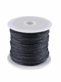 Czech Beads Exclusive 1pc Bleu Foncé En Coton Ciré Ø 1 Mm, Bracelet De L'Amitié, De La Bohème Bracelet, La Prise De Consci