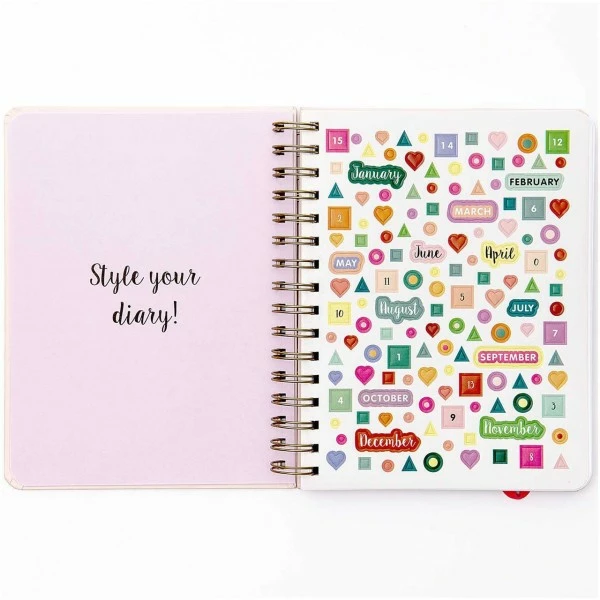 Czech Beads Exclusive 1pc Bullet Journal Spirale Lier 96 Feuilles Agenda Personnalisé Planificateur De Papier De Cahier D' 3 Czech Beads Exclusive 1pc Bullet Journal Spirale Lier 96 Feuilles Agenda Personnalisé Planificateur De Papier De Cahier D' – Image 3
