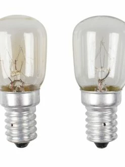 Cogex 2 Ampoules Standard Pour Frigo Réfrigérateur 15 Watts E14