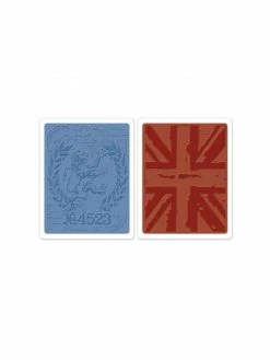 Null 2 Classeurs D'embossage LONDON Tim Holtz