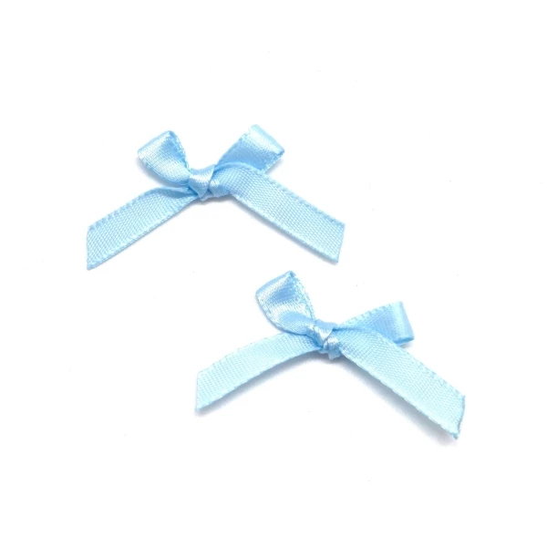La Cuisine Des Perles 20 Petits Noeuds En Ruban De 7mm Satiné Bleu Ciel 1 La Cuisine Des Perles 20 Petits Noeuds En Ruban De 7mm Satiné Bleu Ciel