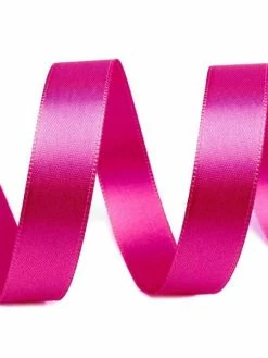 Czech Beads Exclusive 20m 643 Sangria Double Face Ruban De Satin Largeur 15mm, Rubans - Unique De La Couleur, De La Mercer