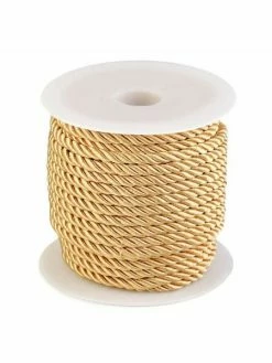 Czech Beads Exclusive 20m 9 Gold Lieutenant Corde / Chaîne De Ø5mm, Les Cordons Des Stores Et Des Chaînes, Mercerie,