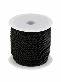 Czech Beads Exclusive 20m Noir Corde / Chaîne De Ø5mm, Les Cordons Des Stores Et Des Chaînes, Mercerie,