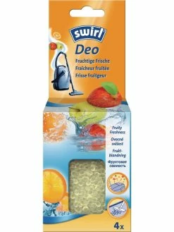 Swirl 3x Perles Déodorantes Pour Aspirateur Fruité - Sac à Poussière