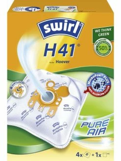 Swirl Sac Filtrant Pour Aspirateur H 41 4 Pièce/s - Sac à Poussière