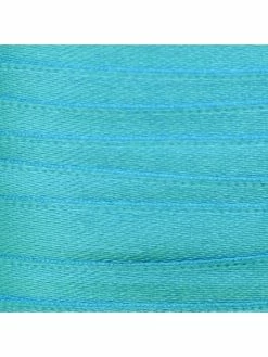 No Name 22 M De Ruban En Satin Bleu Aqua 10mm