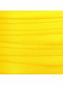 No Name 22 M De Ruban En Satin Jaune 6mm
