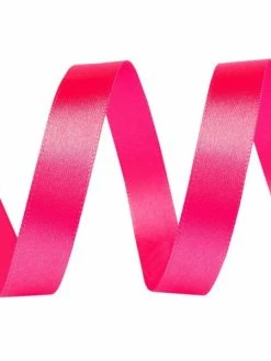 Czech Beads Exclusive 22,5 M De Ruby Néon Ruban De Satin Largeur 10mm, Personnalisé Ruban, Des Fournitures D'Artisanat, Ar