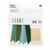 Rico Design 24 Étiquettes Fanion - Vert